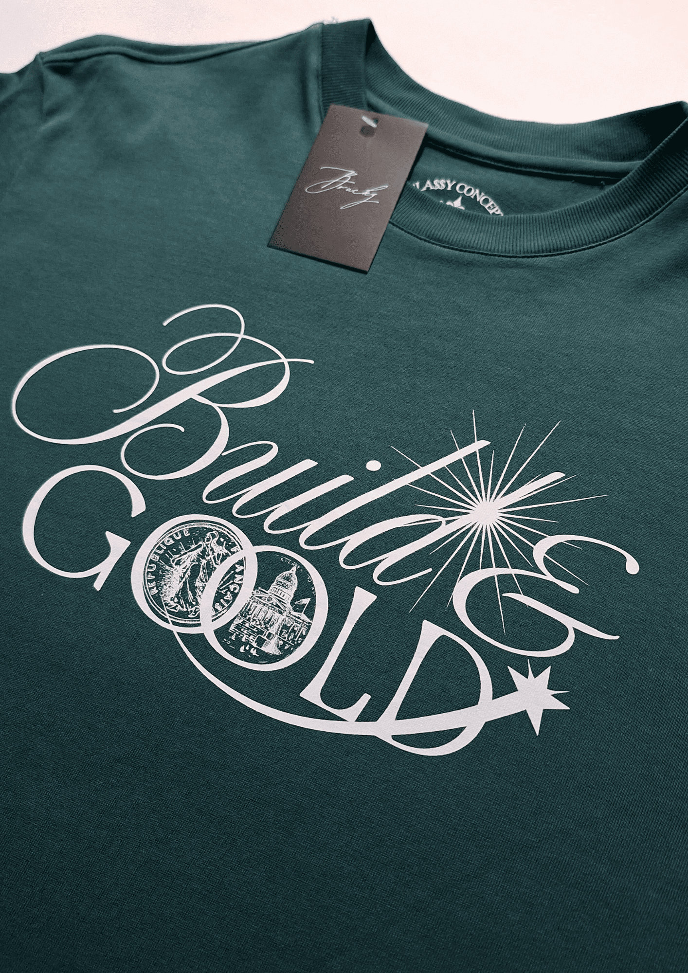 CLA$$Y GREEN REGULAR TEE