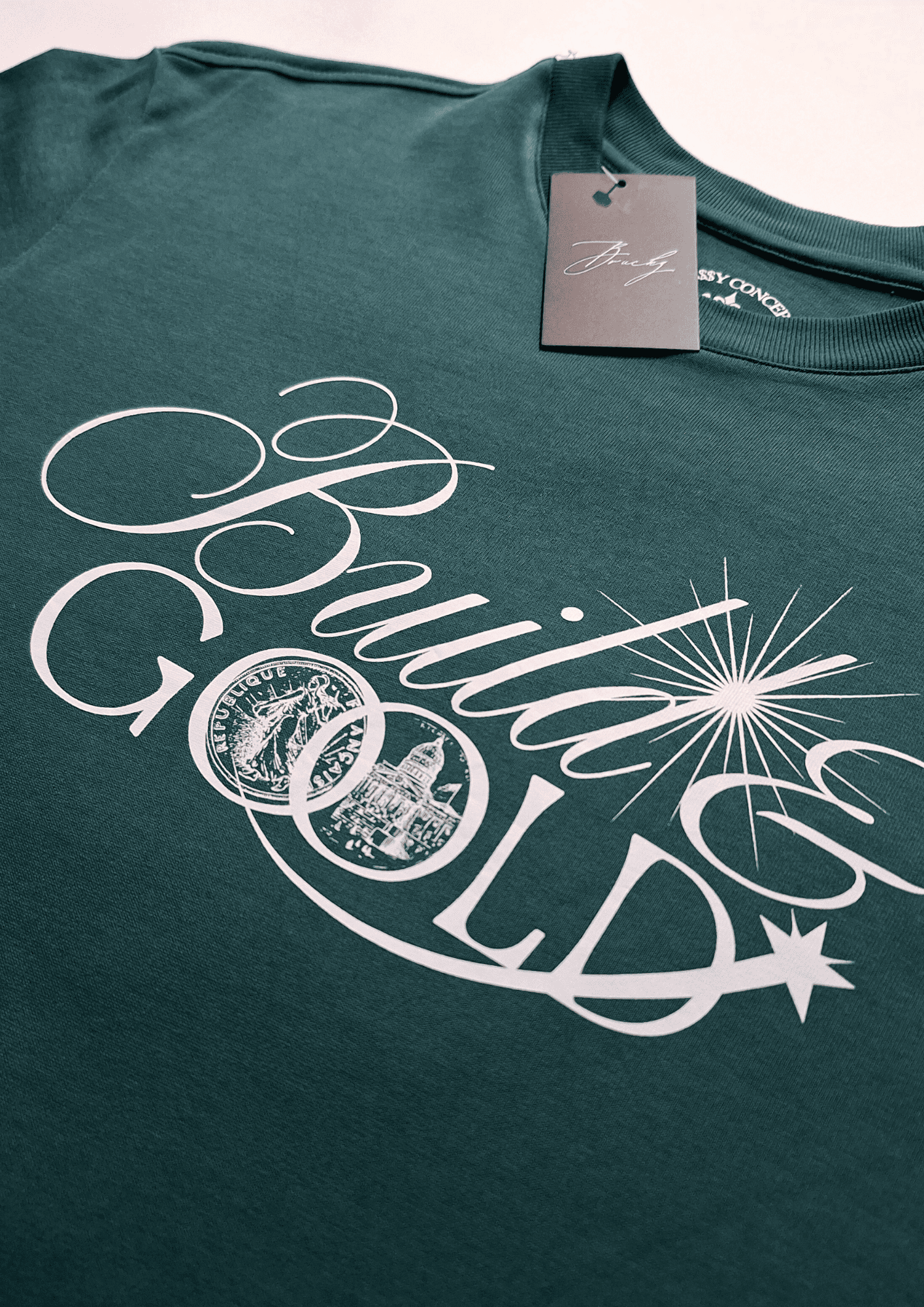 CLA$$Y GREEN REGULAR TEE