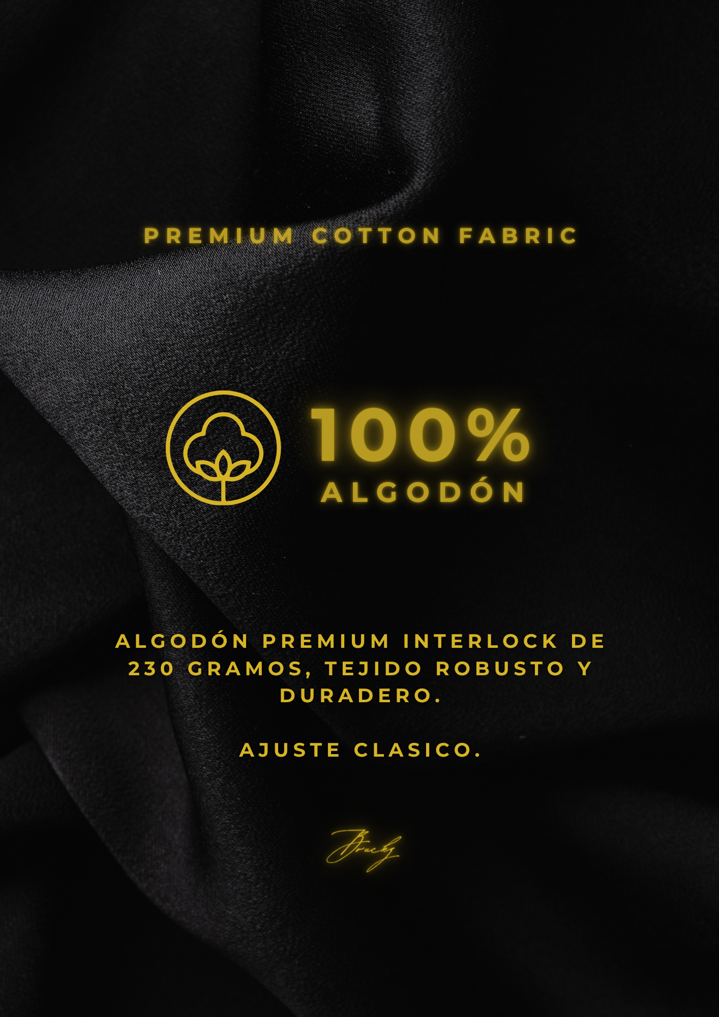 CLA$$Y BLACK/GOLDY REGULAR TEE