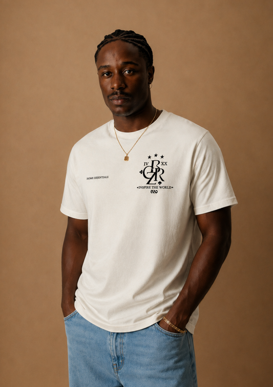 MADE TO IN$PIRE IVORY TEE