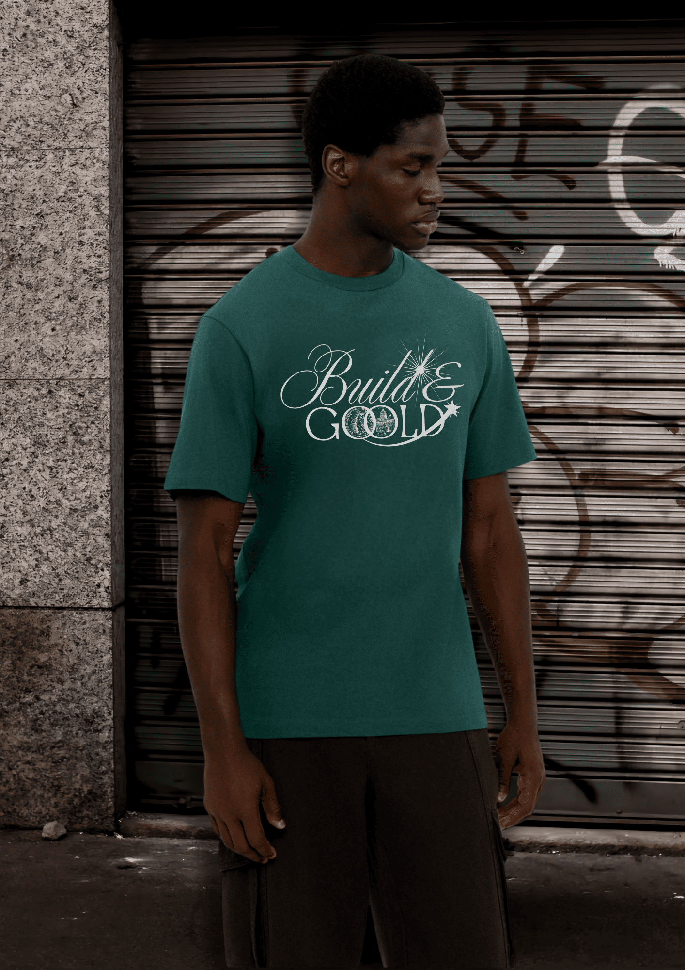 CLA$$Y GREEN REGULAR TEE
